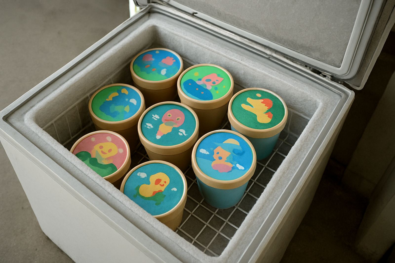 Ice Cream Tubs